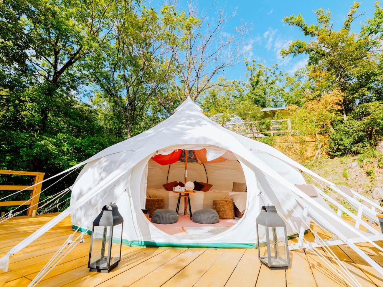 Yufuin Glamping Comorebi Extérieur photo